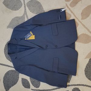 Stafford Navy Classic Fit Sport Coat, Size 42 Reg, NWT